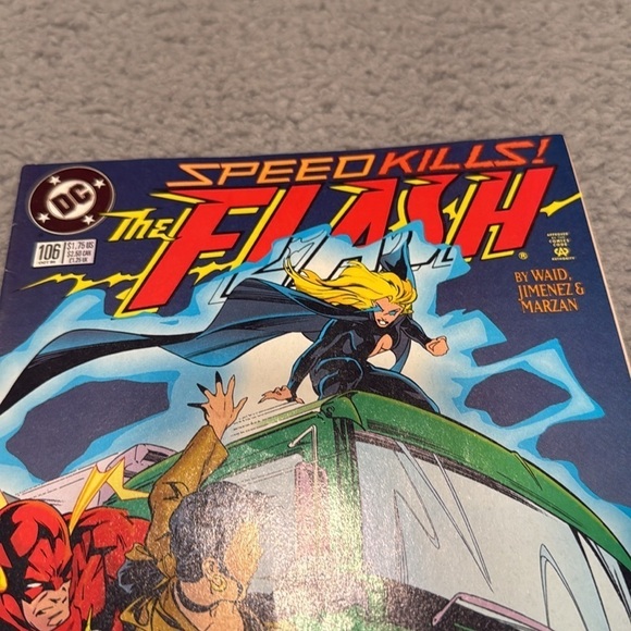 DC Comics Oct 1995 Speed Kills The Flash #106 Comic Book - Picture 7 of 7